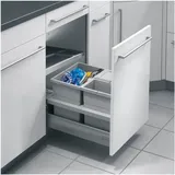 HAILO Abfallsammler 3620461 Separato-K 450, 34l, hellgrau