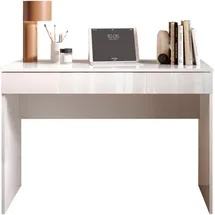 INOSIGN Schreibtisch »Basic, Computertisch mit 1 Schublade«, Arbeitstisch, Schminktisch in versch. Farben, Breite 78 oder 110 cm weiß