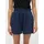 Vero Moda Shorts "VMNATALI HW SHORTS NOOS", Damen, Gr. S (36), N-Gr, blau (navy blazer), Web, Obermaterial: 100% Baumwolle, unifarben, relaxed fit kurz, Hosen Shorts