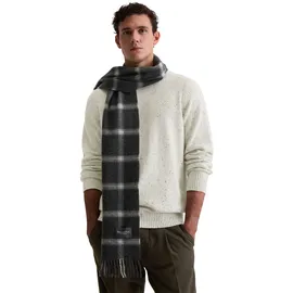 Marc O'Polo Schal Scarf Multi/Dark Grey Melange dunkelgrau, - Einheitsgröße