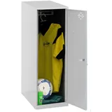 simonlocker montadas Metallschrank 1 Tür Metall 915x400x500 mm grau abschließbar