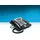 Auerswald COMfortel 1600 Systemtelefon, ISDN Headsetanschluss, Freisprechen, Touchscreen Beleuchtetes Display Schwarz,
