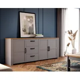 Forte Sideboard ¦ weiß ¦ Maße (cm): B: 220 H: 87 T: 42.0