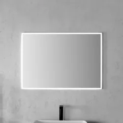 Megabad Profi Collection Pineto LED Badspiegel in den Maßen 130 x 80 cm