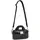 WOUF Glossy Mini Bag Handtasche 19 cm schwarz