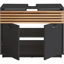 BASIC by Balculina Waschbeckenunterschrank Liguria 80 x 64 cm Grau