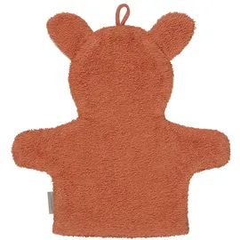 Sterntaler Filou Waschhandschuh 16 x 22 cm rost