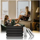 bc-agentur Fliegengitter 130 x 150 cm Schwarz