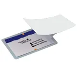 Sigel Laminierfolien für Visitenkarten glasklar