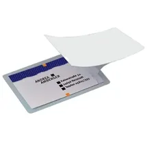 Sigel Laminierfolien für Visitenkarten glasklar