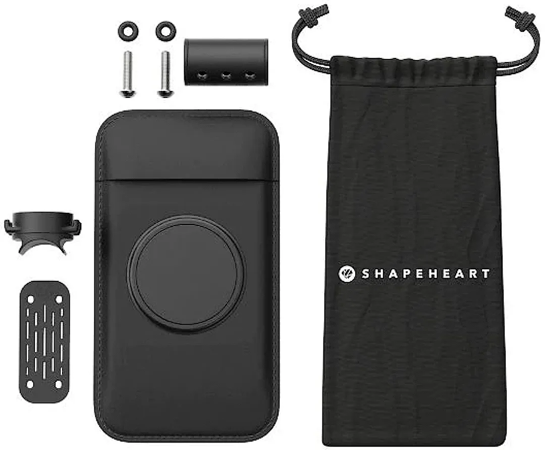 Shapeheart Scooter Bundle Magnetische Smartphone Halterung Für Armaturenbrett, schwarz, Größe XL für Männer