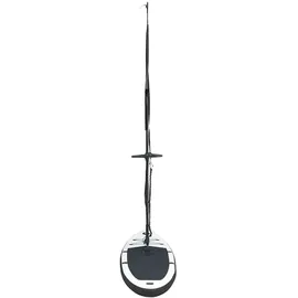 vidaXL Aufblasbares SUP-Board mit Segel Set Schwarz und Weiß