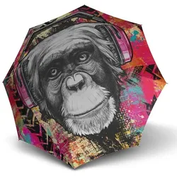 Doppler Modern Art Long Automatic Stockschirm 88 cm monkey