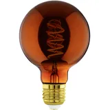 EGLO LED Globe G95 E27 4W kupfer
