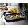 Wenko Grillschale 34,5 x 24,5 x 2,5 cm Edelstahl schwarz