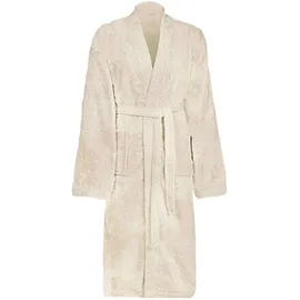 vidaXL Bademantel Creme S Baumwolle