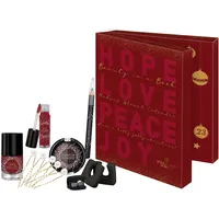 Boulevard de Beauté - Kosmetik-Adventskalender, Beauty in a Book, 24 Make-Up Überraschungen, Highlights für Augen, Lippen und Gesicht, in edler Box, tolle Geschenk-Idee für Mädchen und Frauen