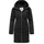 Ragwear fRagwear Damen, Langer Wintermantel warmer Steppmantel mit Kapuze Noita YOUMODO Black Gr. 6XL - 6XL