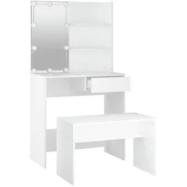 vidaXL Schminktisch, Eleanor (74.50 x 40 x 141 cm)