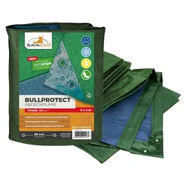 Bio Green Rainexo Abdeckplane 3 x 4 m Grün/Blau