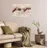 Queence Wandsticker QUEENCE "Michelangelo", braun, B:150cm H:90cm T:0,1cm, Folie, Wandtattoos, Selbstklebend, kinderleichte Anbringung