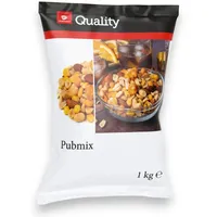 TGQ Pubmix Nussmischung 1 kg Knabbermix Erdnüsse Mandeln Cashews (16,99 EUR/KG)