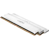 Crucial Pro DDR5-6400 64GB Kit (2x32GB) CL40 Weiß CP2K32G64C40U5W