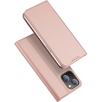 Dux Ducis Skin Pro Wallet Case kompatibel mit iPhone 15 Rose