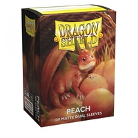 Dragon Shield Peach Kartenhülle