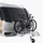 ximplio Fahrradträger Deichsel 2 Fahrräder E-Bike 40kg Silber