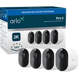 Arlo Pro 5 Spotlight 4er Set, Überwachungskamera