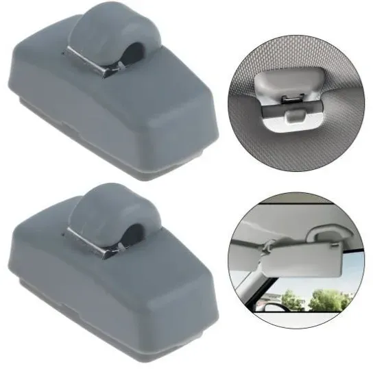 Sonnenblendenhalter für Volkswagen, Skoda, Seat in Grau