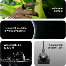 ultrahuman Ring Air Größe 5 / 51-53 mm Aster Black