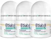 EtiaXil Traitement Détranspirant Aisselles Peaux Sensibles Roll'on Roll-On 3x15 ml