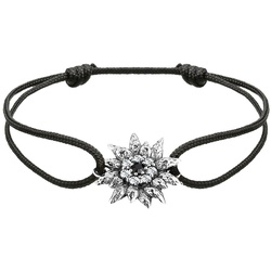Elli Edelweiß Tracht Kristalle 925 Silber Armbänder & Armreife   Damen 
