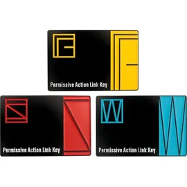 FaNaTtik Metal Gear Solid Replik Keycard Set Limited Edition - Transparent