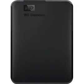 Western Digital Elements Portable 5 TB USB 3.0 WDBU6Y0050BBK-WESN