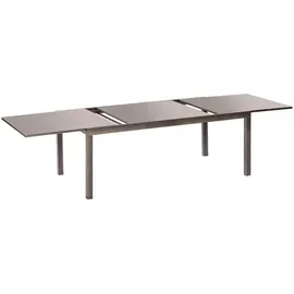 Merxx Semi Ausziehtisch 300 x 110 x 75 cm grau