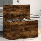 Myheimly Aufbewahrungstruhe Spielzeugtruhe Spielzeugkiste Couchtisch Beistelltisch Truhe Aufbewahrungsbox Räuchereiche 84x42x46 cm Holzwerkstoff