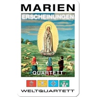 Weltquartett 1015 - MARIENERSCHEINUNGEN-QUARTETT - Heiligen Jungfrauen auf 32 Spielkarten (DE-Ausgabe) (Deutsch)