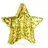 Relaxdays Pinata Stern 43 x 45 x 9 cm Gold