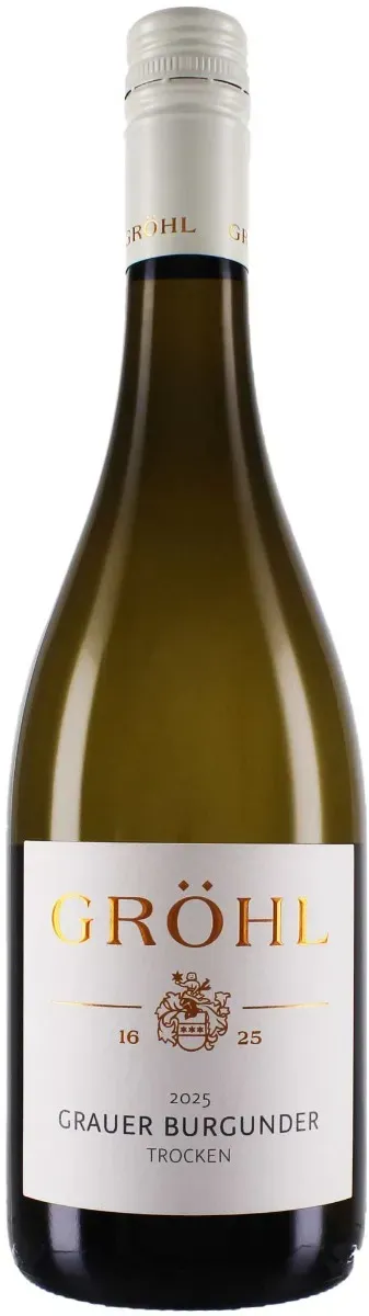 Weingut Gröhl 2025 Gröhl Grauer Burgunder trocken 2025 Grauburgunder Deutschland