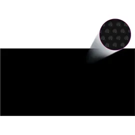 vidaXL Treibende Pool-Solarplane Blau/Schwarz 600x300 cm