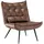 MCombo Relaxsessel 4778/79 Mikrofaser 0 x 0 x 0 cm Braun mit Kissen