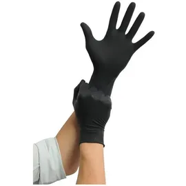 Maimed MaiMed® - Black LX Einmalhandschuhe Latex, schwarz, = Gr. L