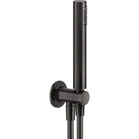 GESSI Inciso Brause-Set - Metall schwarz gebürstet