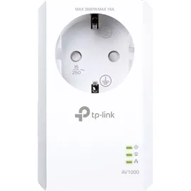 TP-Link Powerline AV1000 Passthrough, HomePlug AV2, RJ-45 (TL-PA7017P)