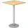 HAMMERBACHER Stehtisch höhenverstellbar eiche 80,0 x 80,0 x 72,0 - 114,0 cm