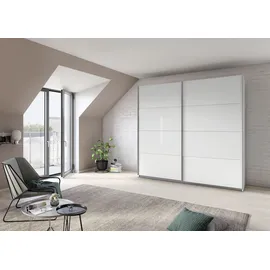Rauch Schwebetürenschrank Quadra 226 x 230 x 62 cm Weiß