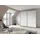 Rauch Schwebetürenschrank Quadra 226 x 230 x 62 cm Weiß